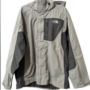 The North Face Men's HyVent Waterproof Shell Gray
